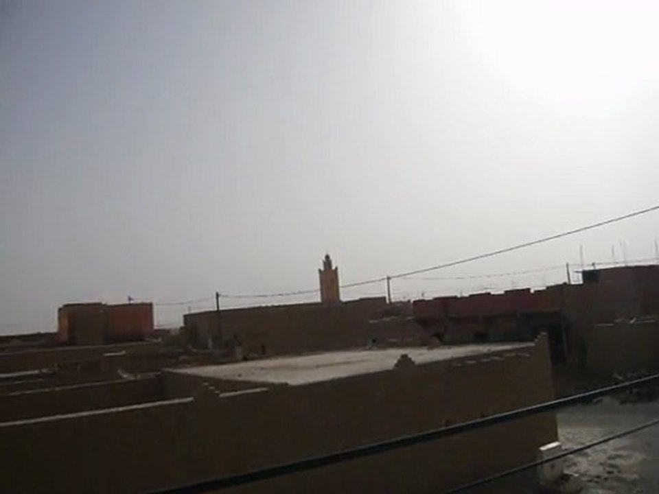 Terrasse à Merzouga