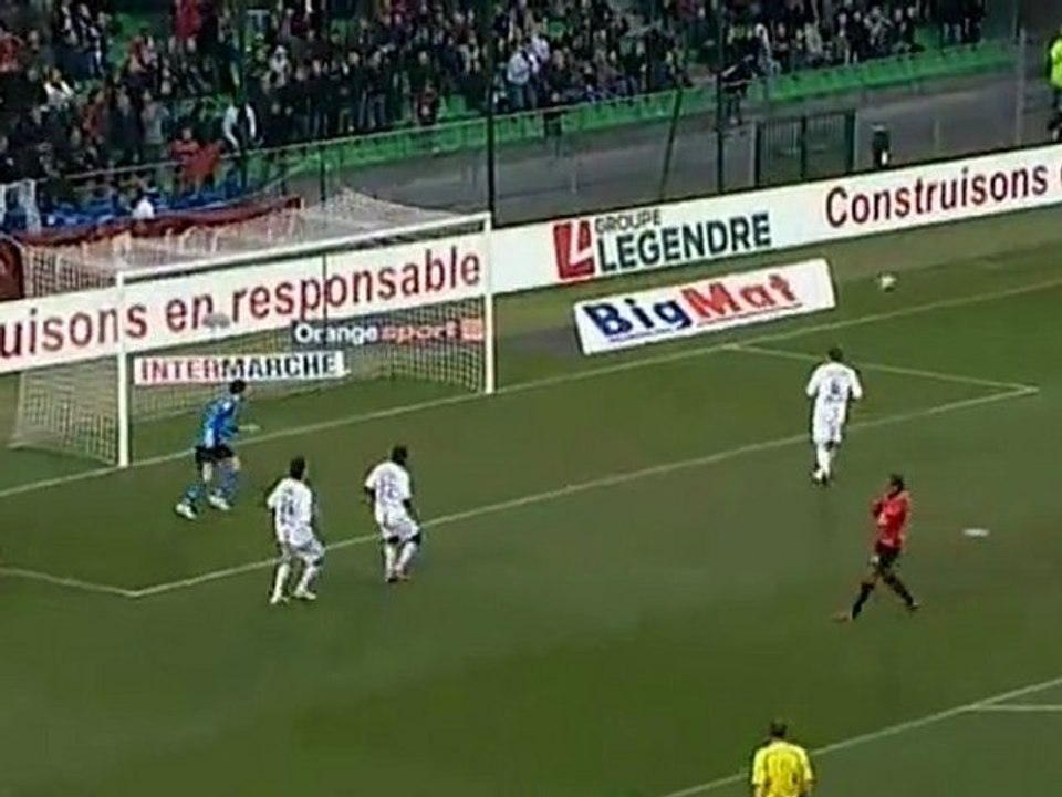 31ème  journée Ligue 1:Stade Rennais F.C./Lyon (1-2)