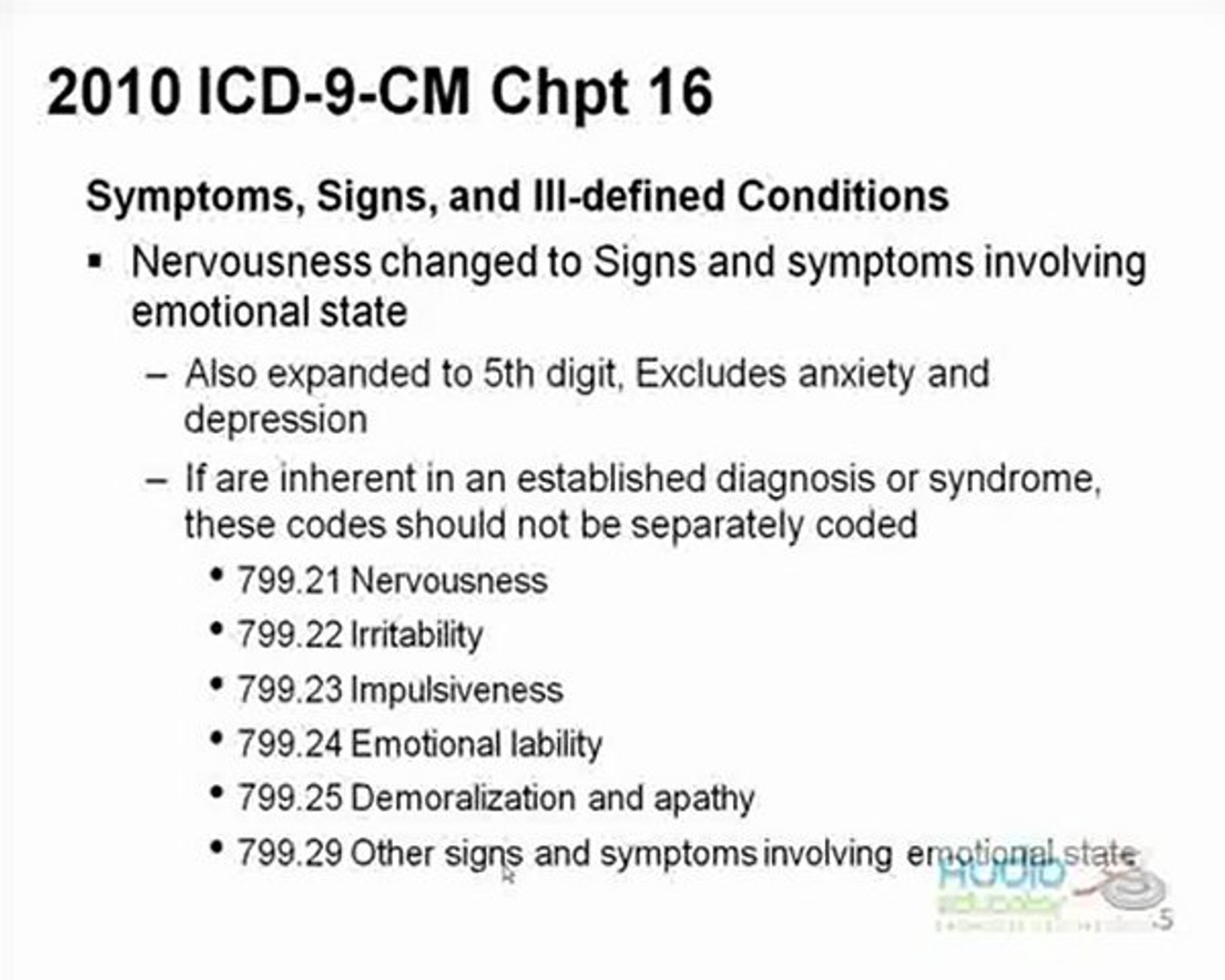 ⁣2010 Pain Management Coding Update
