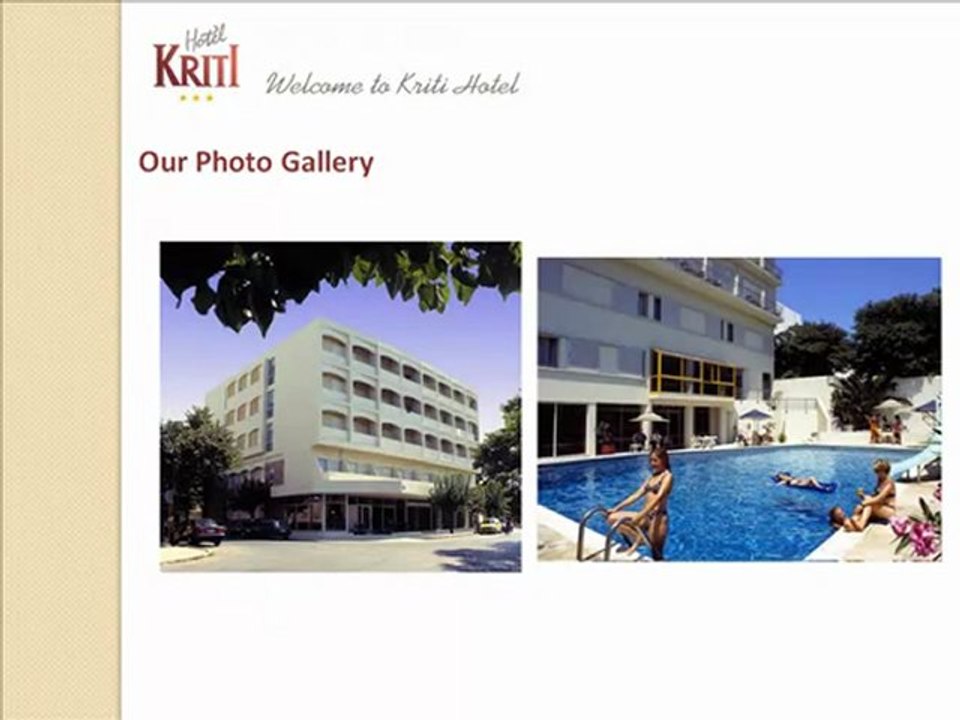Kriti Hotel - Travel Accommodation in Chania, Crete