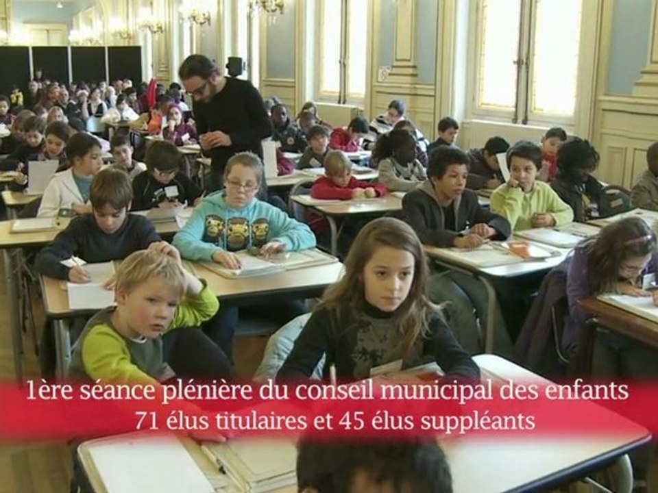 Le Conseil municipal des enfants du 20e