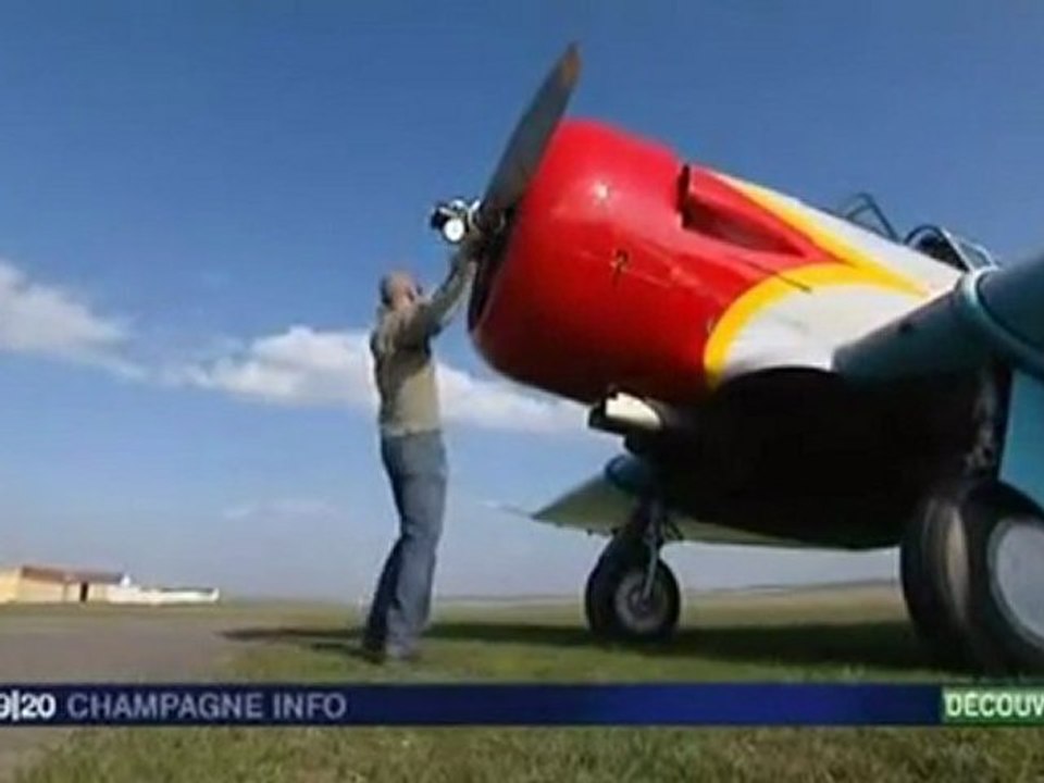 North American T6 : Reportage France3