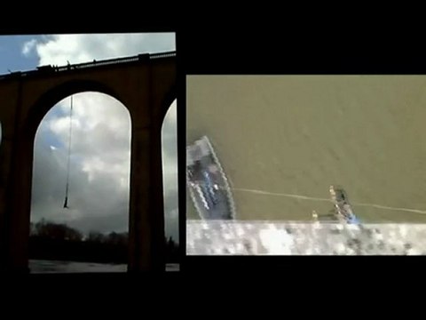 Sauts à l'élastique avec les frangins