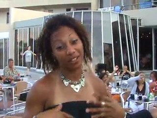 dernière soirée au Santa Marina avec Cinthya