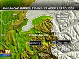 Chamonix : une avalanche fait trois morts