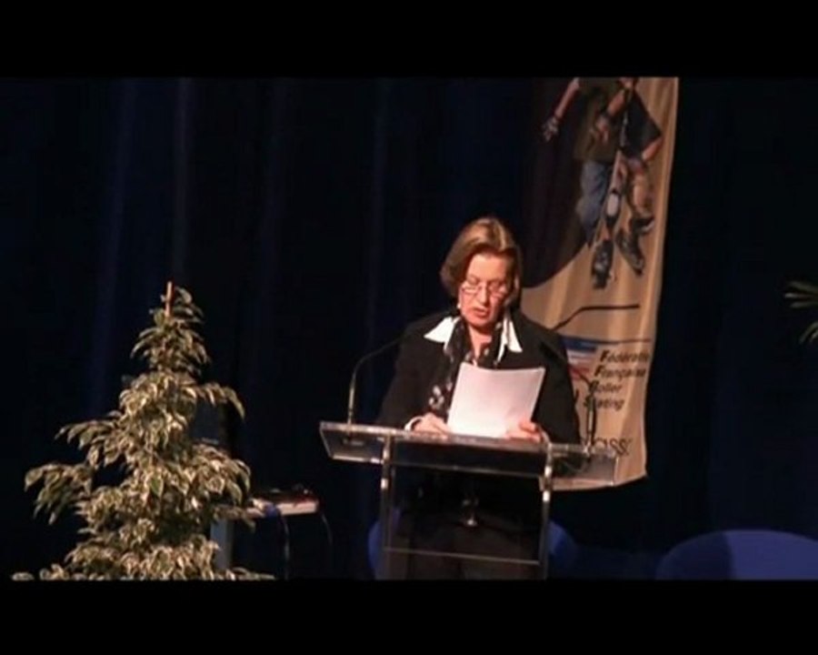 FFRS-CNPA - AG 2009 - Mot de la présidente