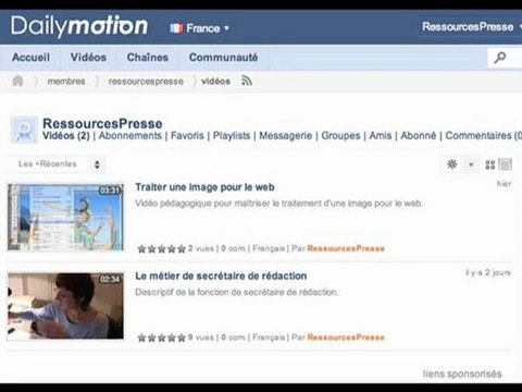 Insérer une vidéo avec un lecteur exportable