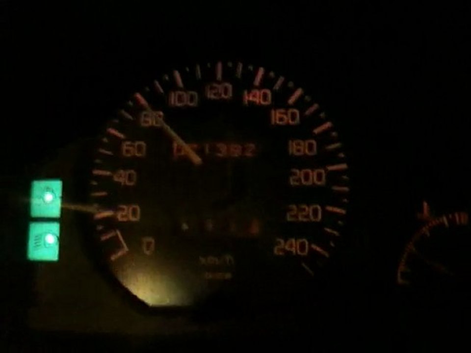 acceleration clio williams et loupage de raport