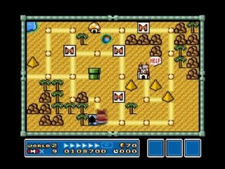 [Spoil] SMB3 - Monde 2 - Mitraily & Moi - Partie 03