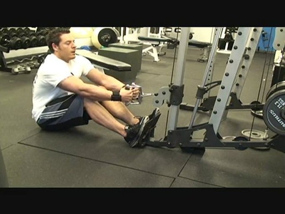 Super Heavy Seated Row - Personal trainer Micah LaCerte