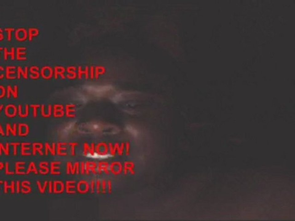 CENSORSHIP OF YOUTUBE=THE DESTRUCTION GOOGLE