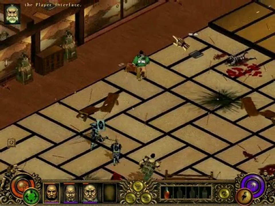 Throne of Darkness, speed charakter activation.