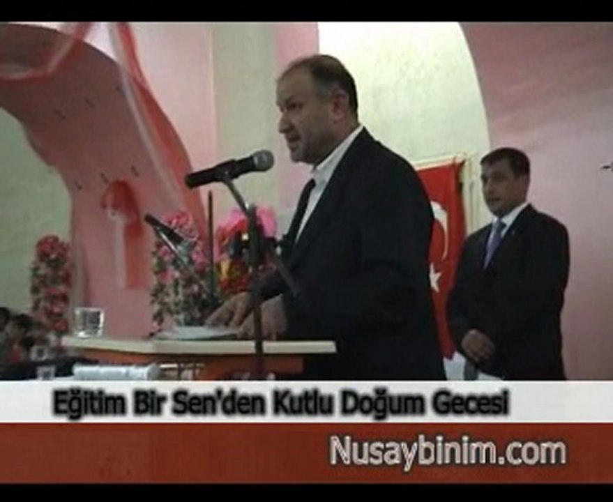 Nusaybin Eğitim Bir Sen'den Kutlu Doğum gecesi