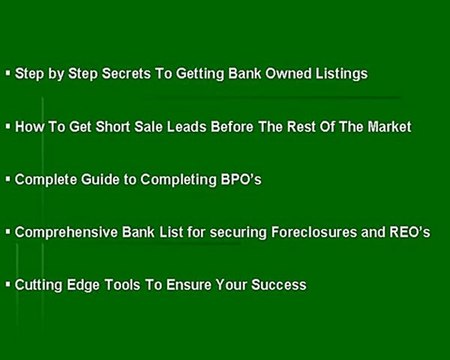 how to get reo listings