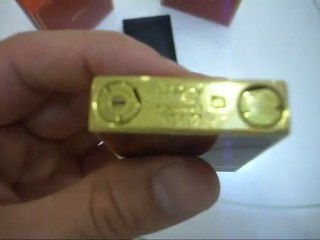 GENUINE ST DUPONT GOLD PLATED VINTAGE LIGHTER