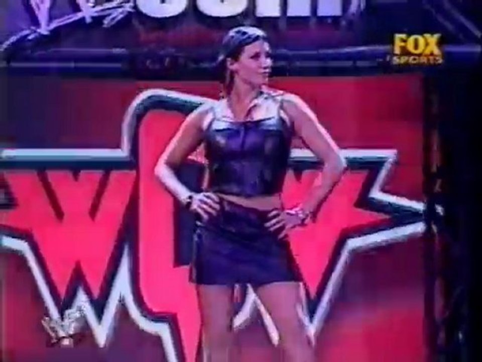 Stephanie McMahon-Helmsley, Chris Jericho and Shane segment