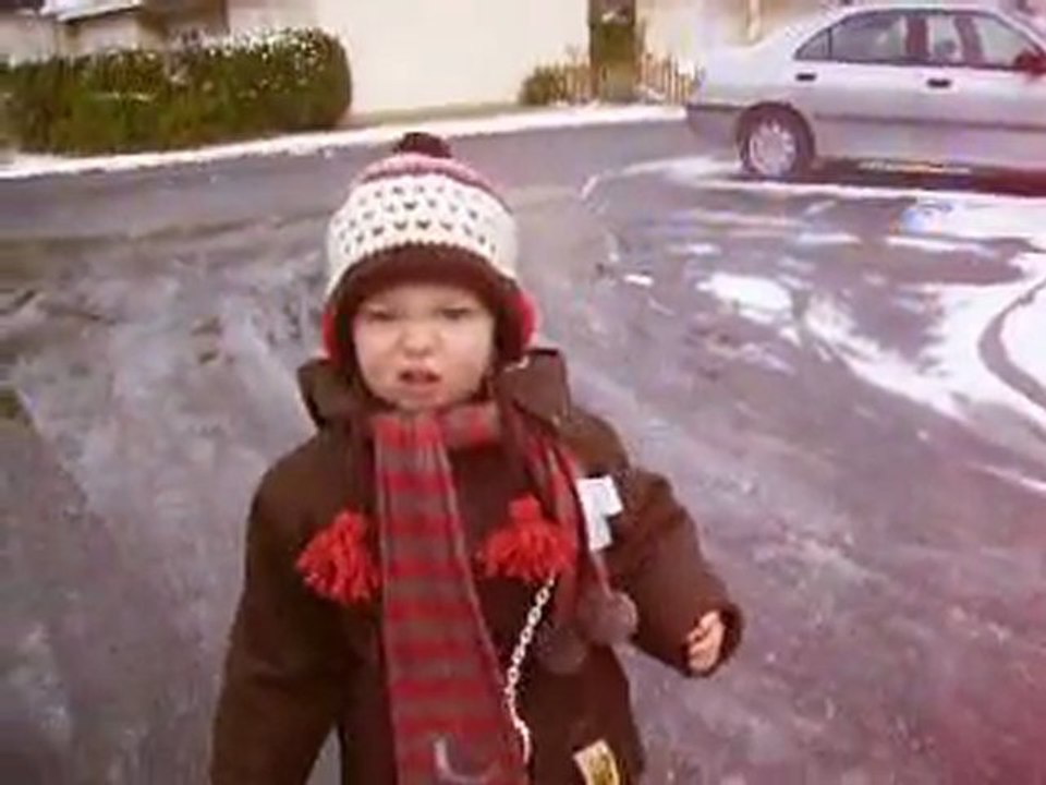 La balade dans la neige