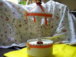 Manége musical en scrap