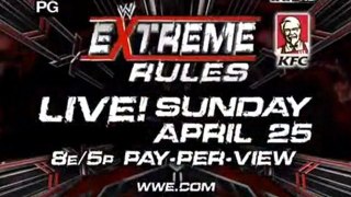 WWE Extreme Rules 2010 Promo Officiel