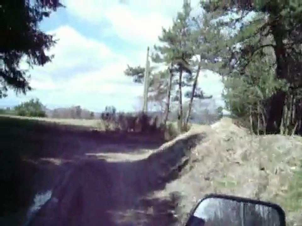 QUAD 4x4 LONCIN HAUTE LOIRE SANNAC A CHAPELLE BERTIN 2010/04