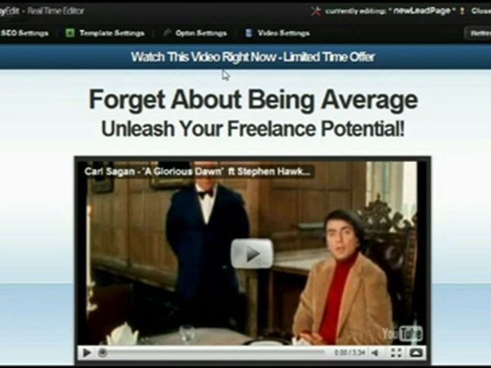 Squeeze Page Generator Lead Page Pro