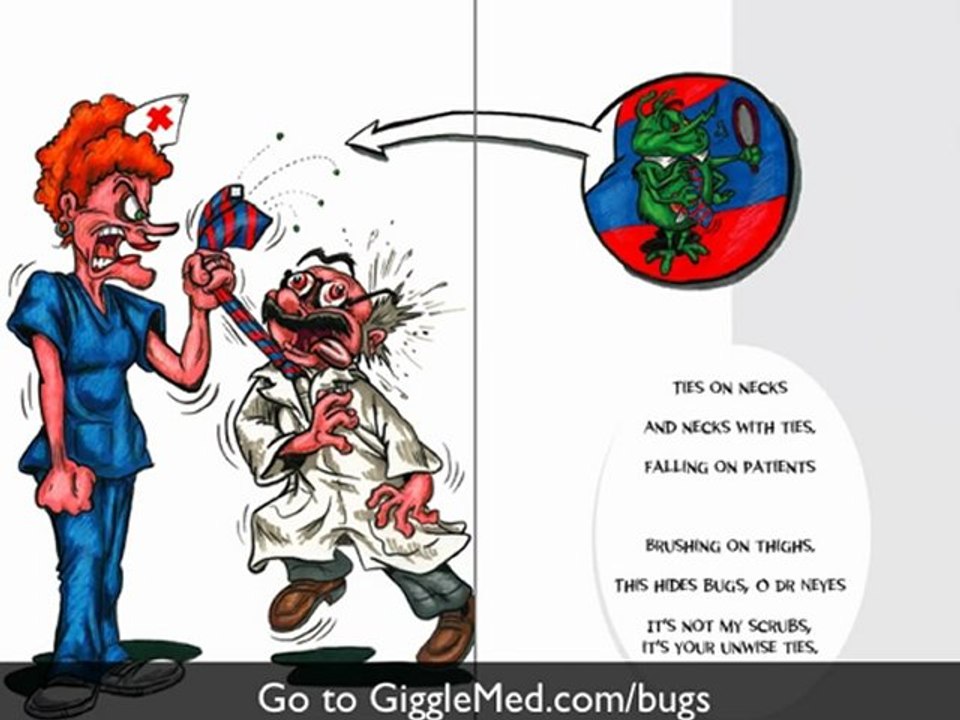 Medical Humor Book Review - Bugs on Scrubs by GiggleMed.com
