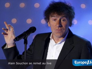 Alain Souchon se remet au live