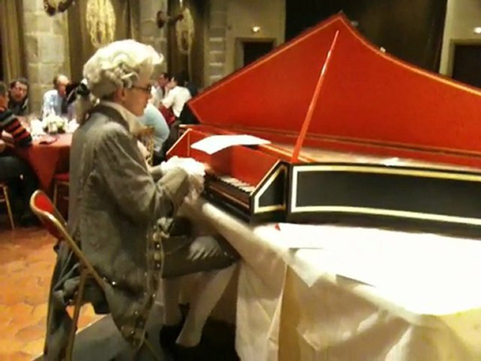 Un clavecin baroque