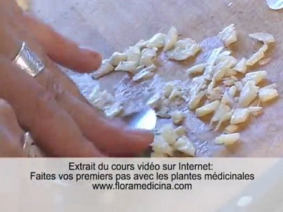 Fabriquer une huile médicinale d'ail