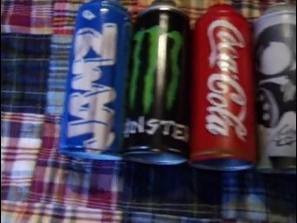 JAMZ Custom Spraypaint Cans