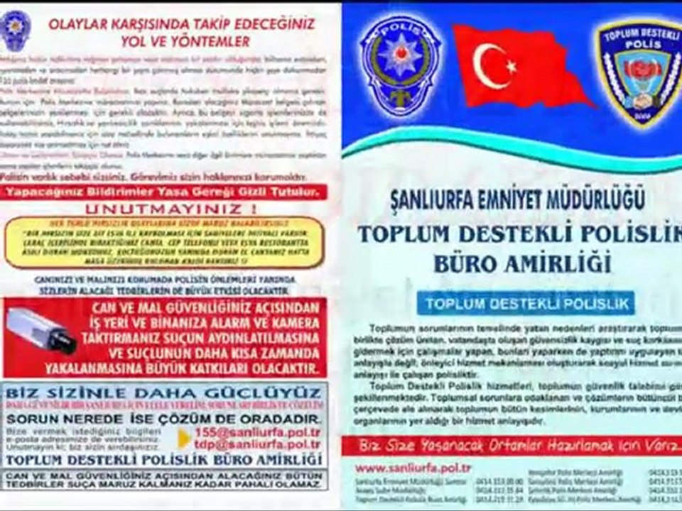 Şanlıurfa Toplum Destekli Polislik Büro Amirliği