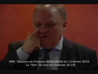 Discours de Francois Asselineau [3/5]