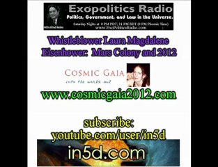 7Whistleblower Laura Magdalene Eisenhower Mars Colony & 2012