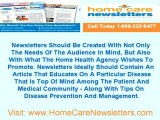 Homecare Newsletters | Home Care Newsletters