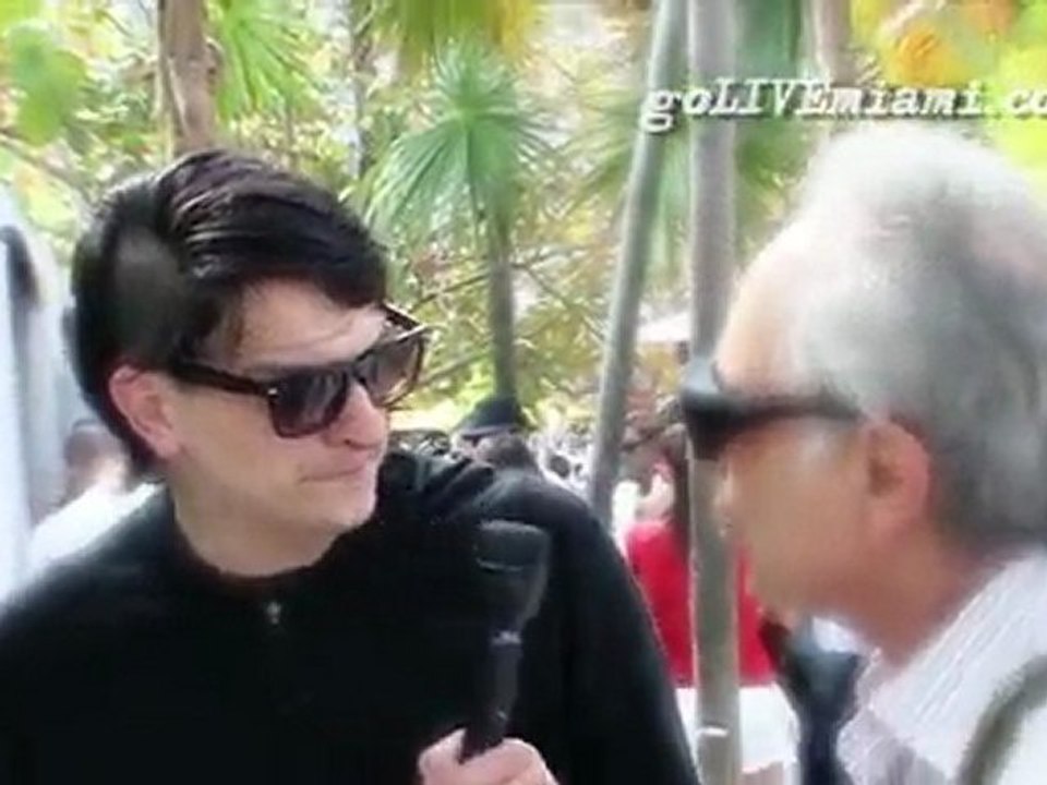 Winter Music Conference 2010 DJ interviews Shiny Toy Guns