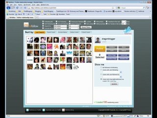 Refollow for Managing Twitter Followers