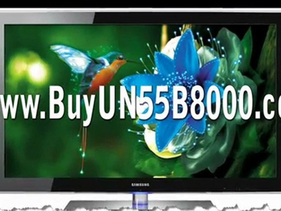 Un55b8000 TV Samsung's 55" LED HDTV
