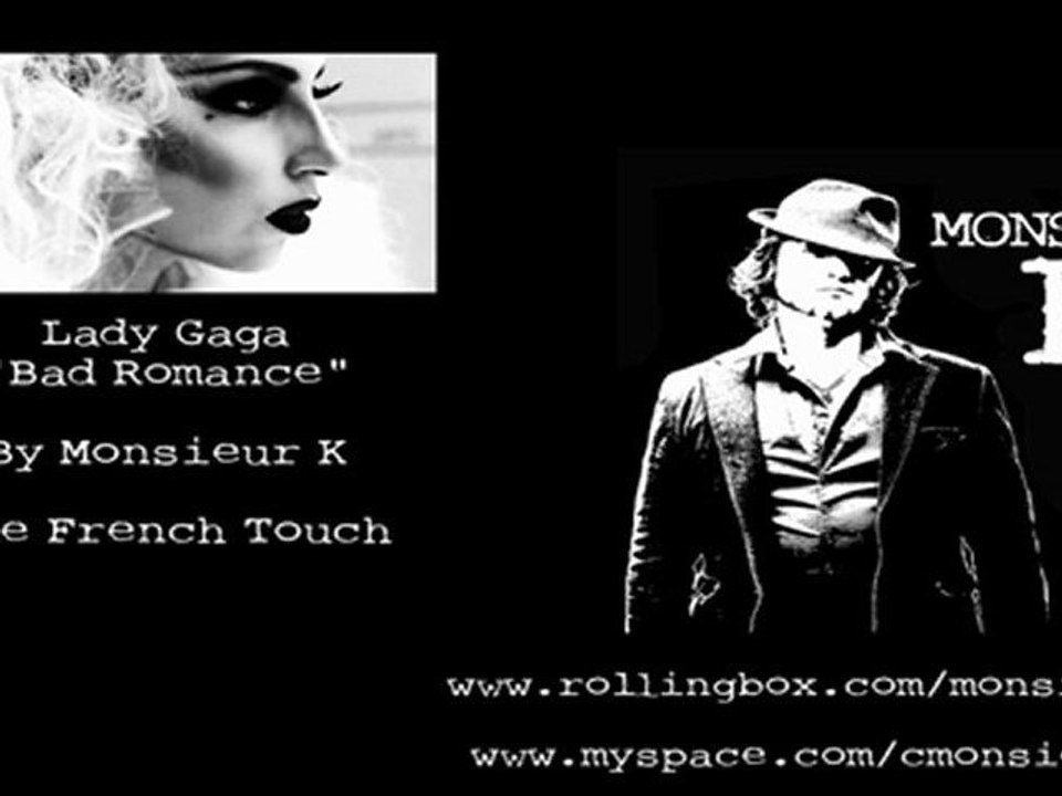 Lady Gaga by Monsieur K...The french touch..."Bad romance"