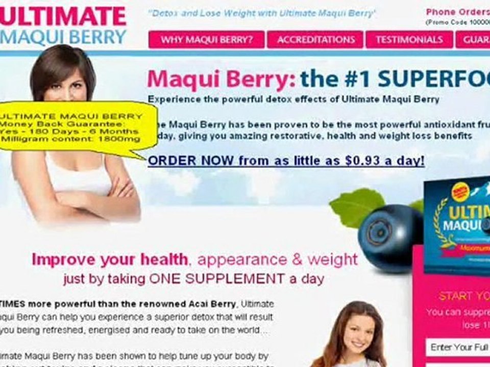 Acai Vs Maqui - Acai Vs Maqui Berry Product Review