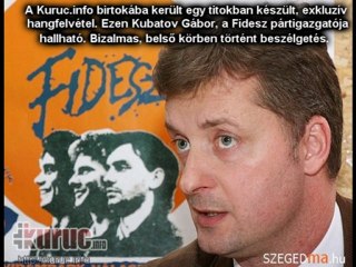 Kubatov Gábor beszéde