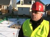 Le chantier de la maison basse consommation Jambert-Lafarge