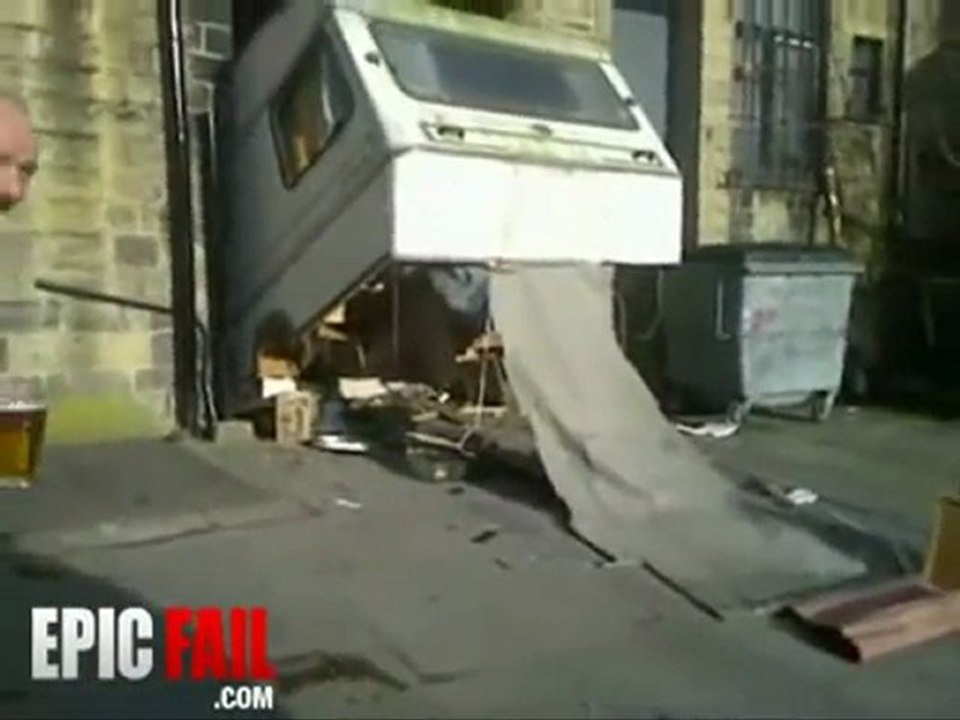 Camper Tow Fail