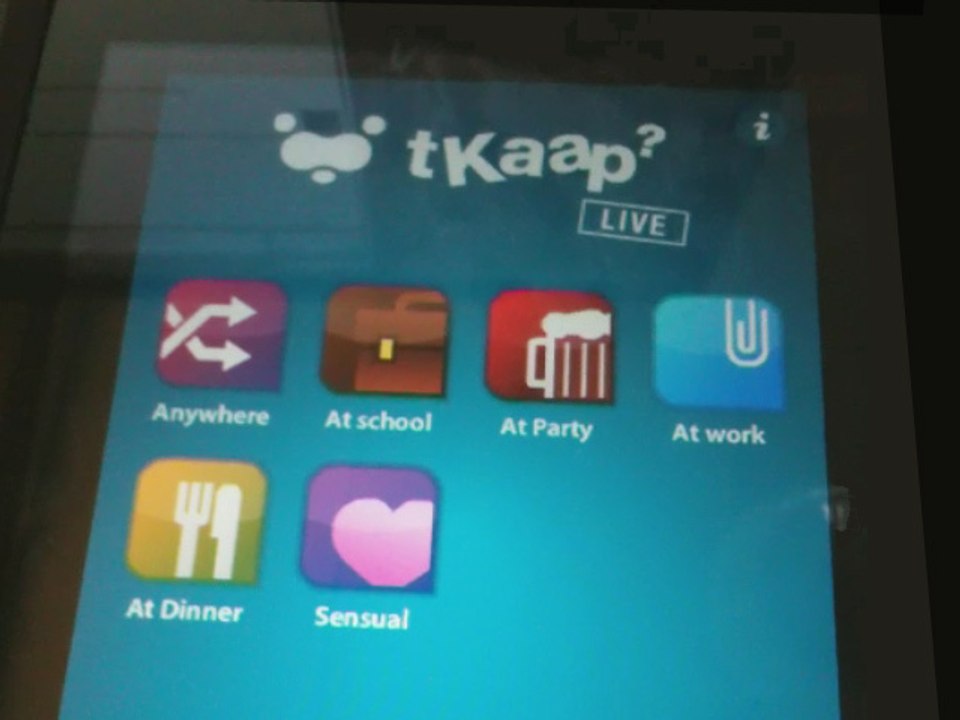 tKaap LIVE testé sur l'iPad