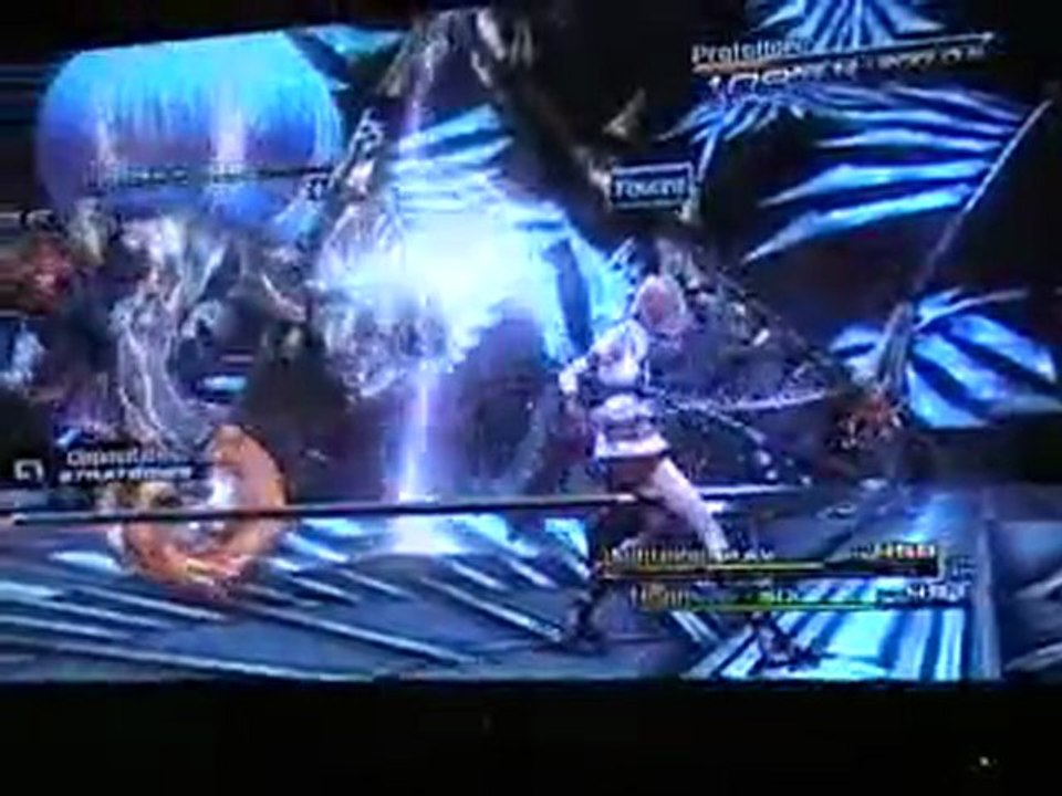 combat d'un boss FFXIII PS3