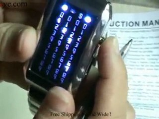 Meteor 44 LED Digital Wrist Watch