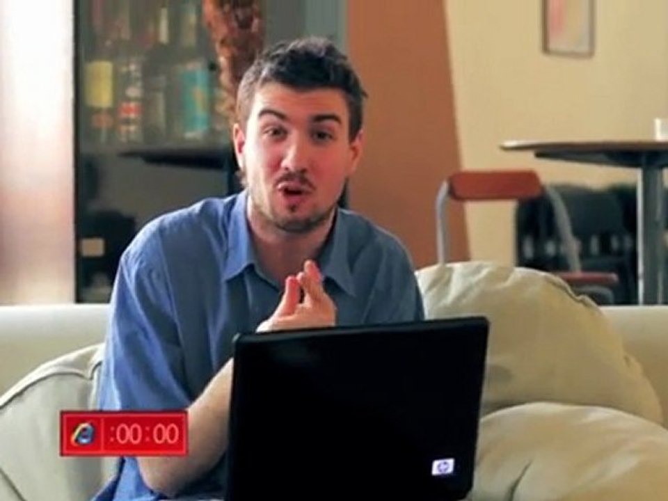 La vraie pub internet explorer 8