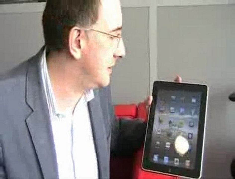 François Sorel présente l'Ipad en exclu pour RMC