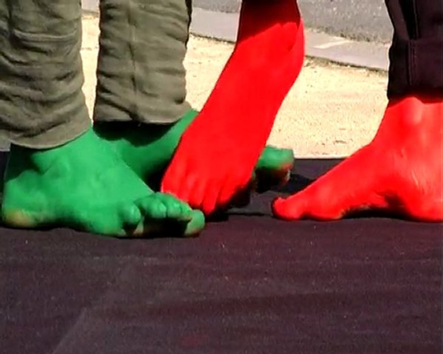 le rouge et le vert