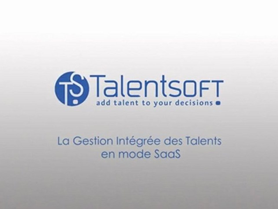 TalentSoft, logiciel de Gestion Intégrée des Talents