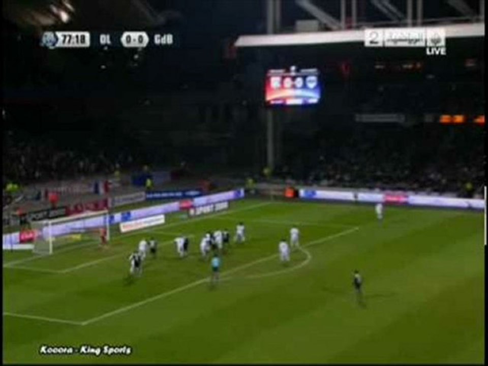 Bordeaux vs Lyon 07-04-2010   Full Highlights & All Goals